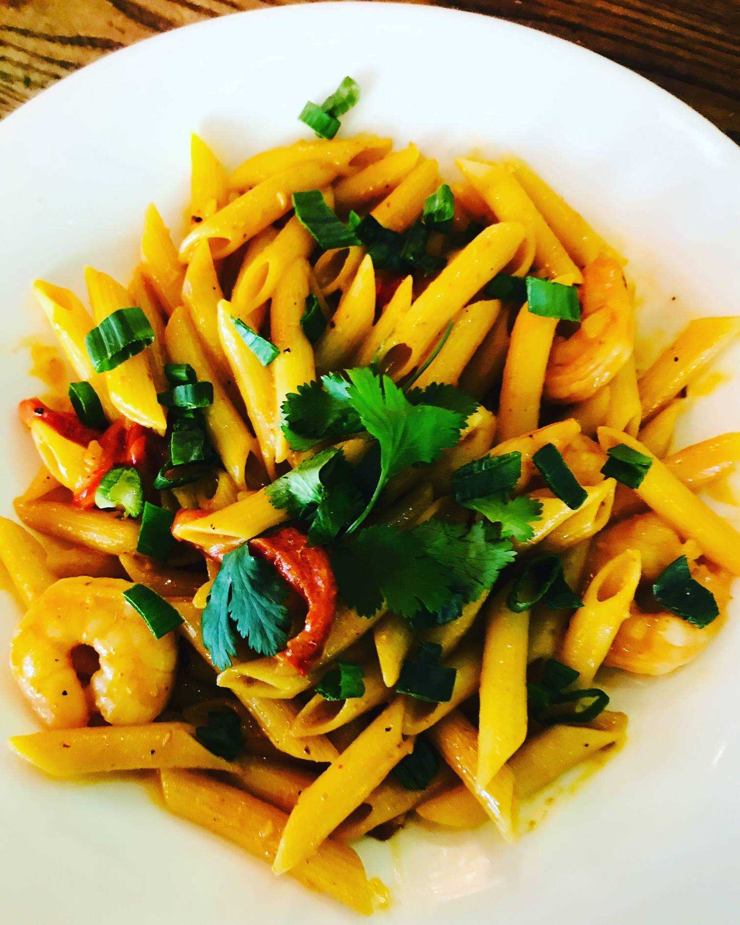 Coconut Curry Penne 