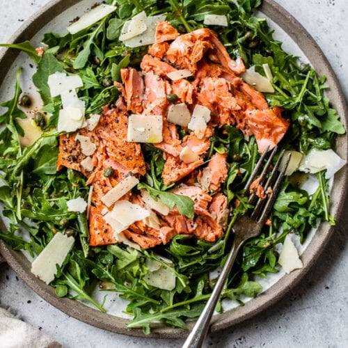 Salmon & Arugula Salad