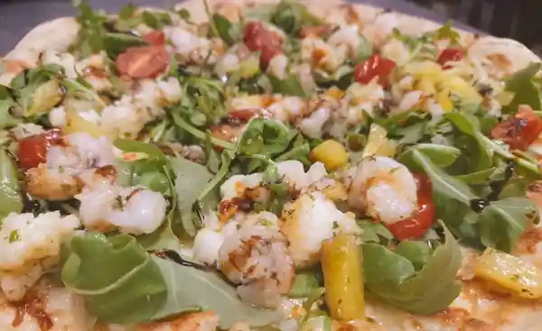 Lobster & Shrimp Pizza