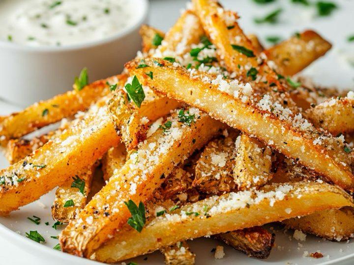 GARLIC PARMESAN FRENCH FRIES