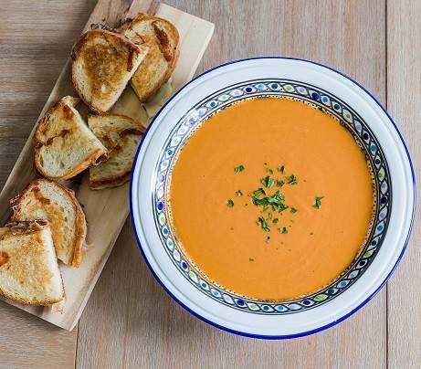 Grilled Cheese & Roasted Tomato Soup Party