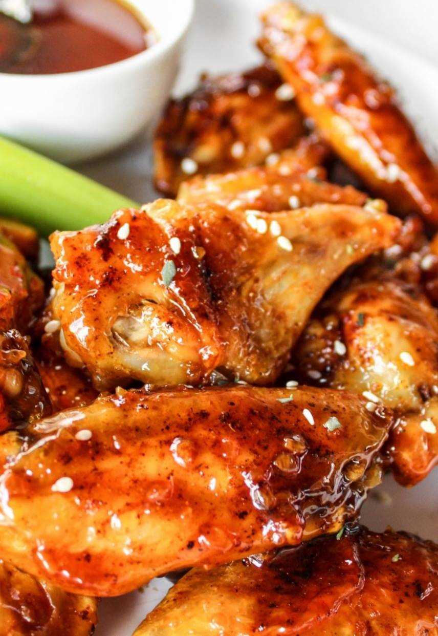 Honey Garlic Chicken Wings 
