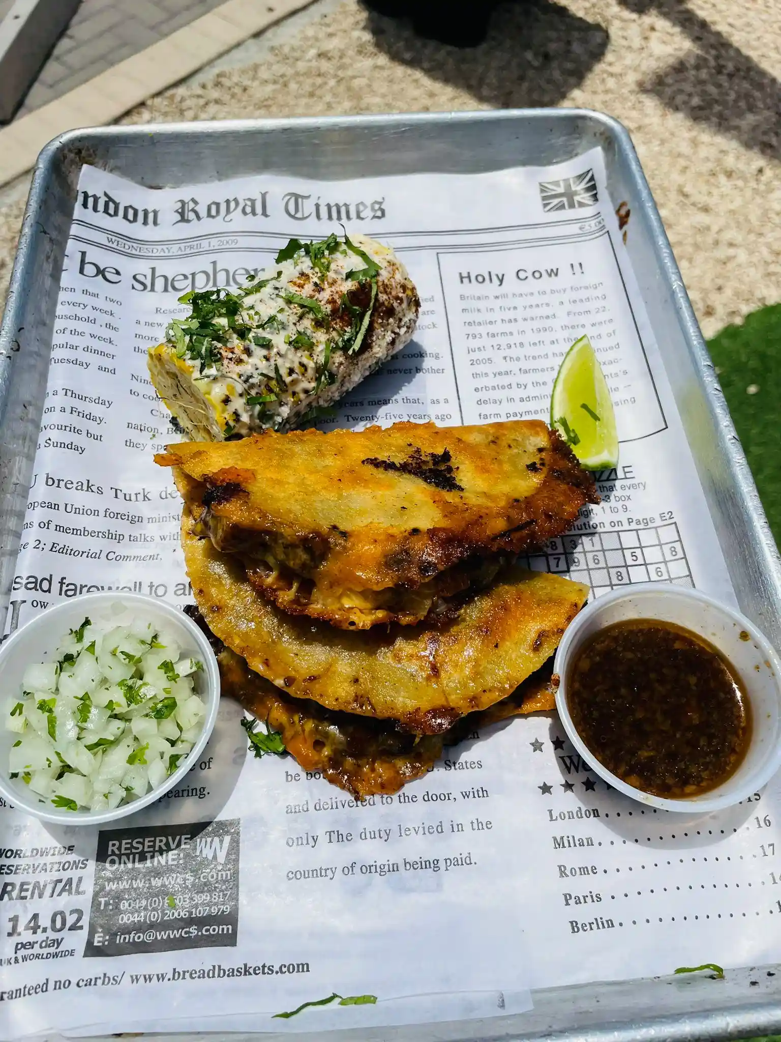 2 OXTAIL BIRRIA TACOS