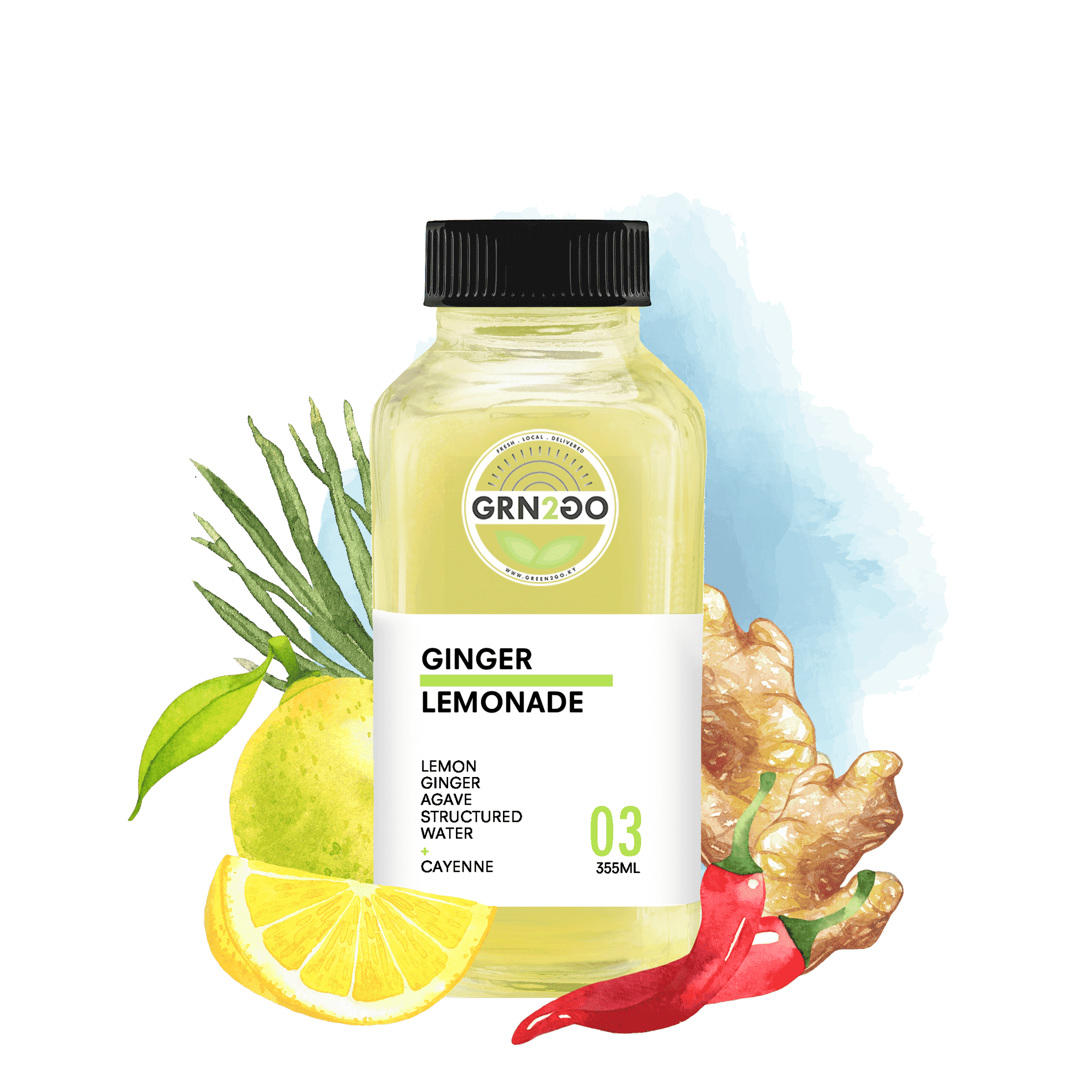 Ginger Lemonade Cold Pressed Juice
