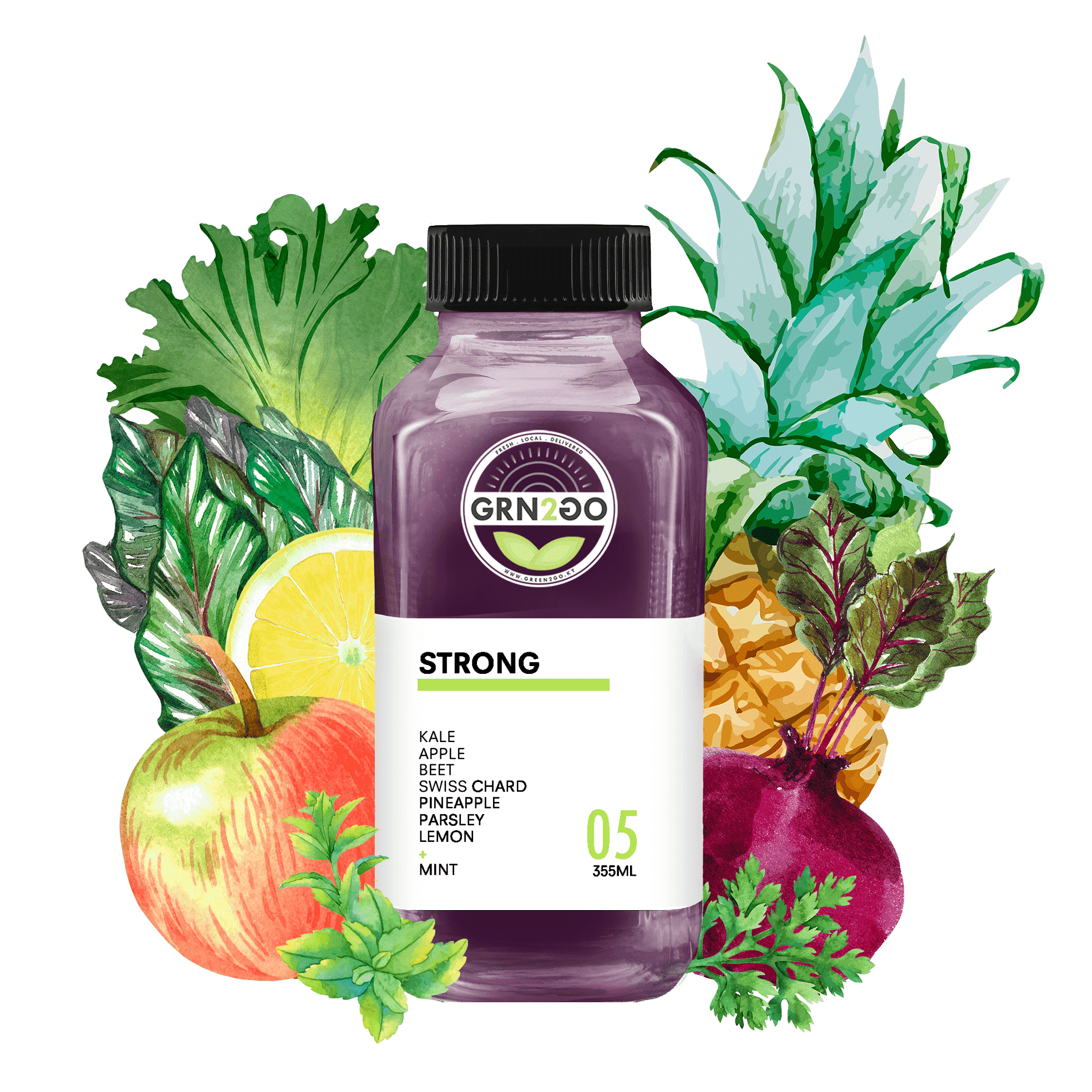 Strong Cold Pressed Juice