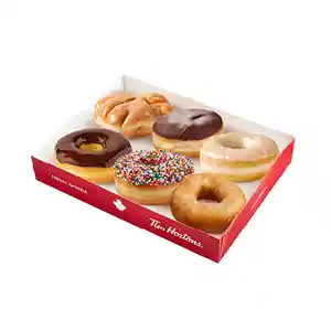 6 Assorted Classic Donuts