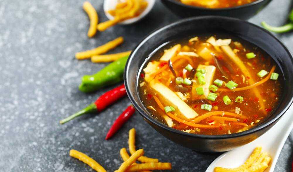 Chinese Hot + Sour Soup