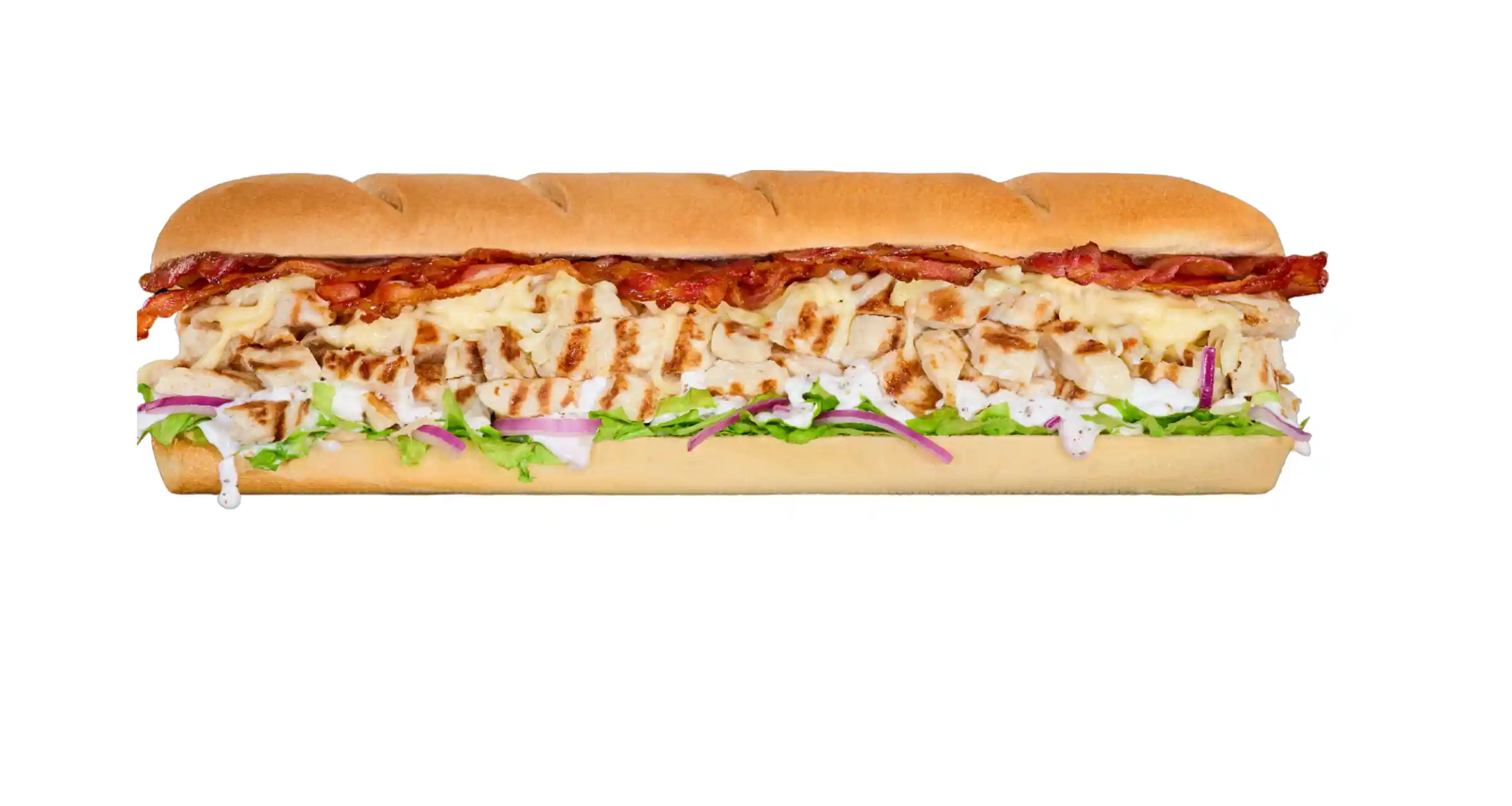#9 Bacon Alfredo Footlong
