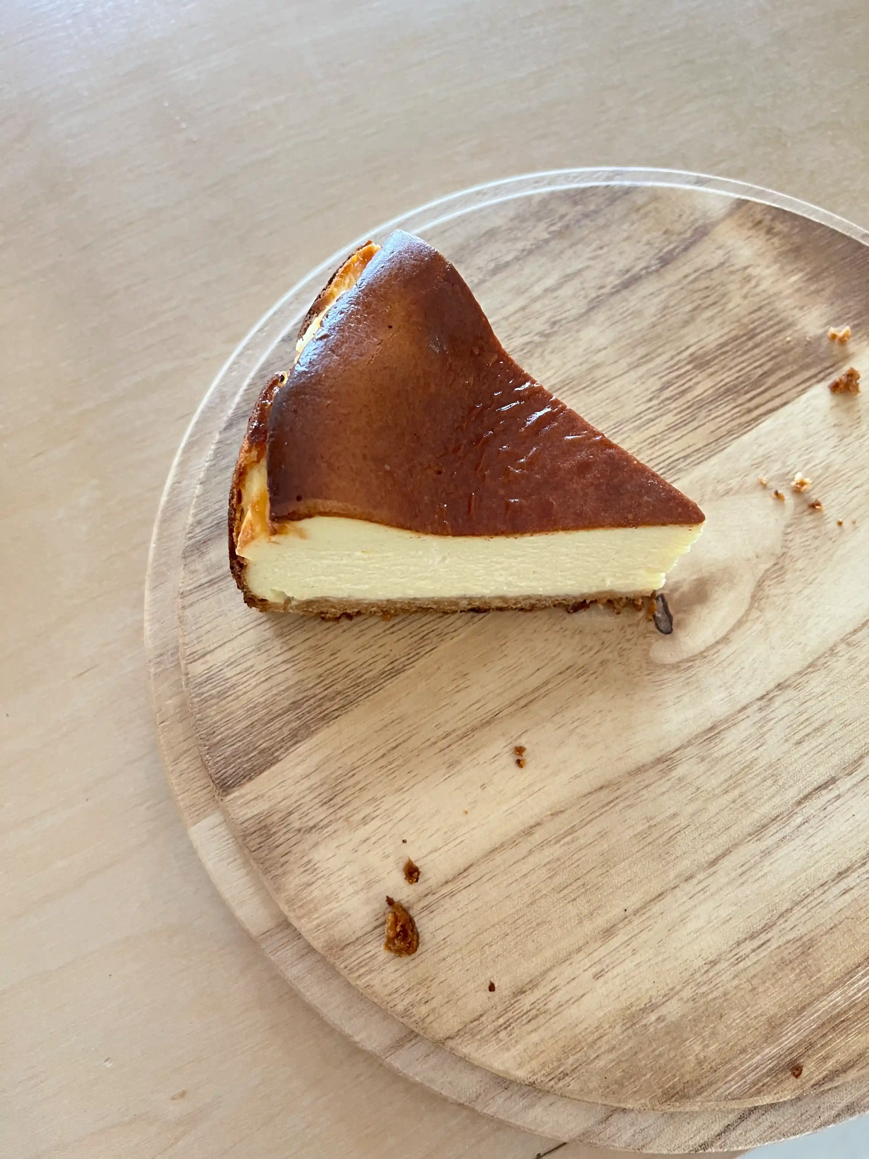 Basque Cheesecake - Slice