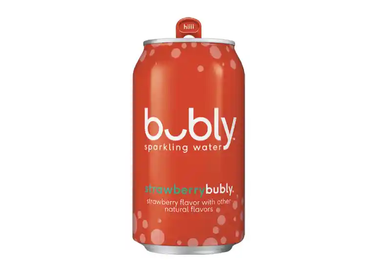Bubly Strawberry Sparkling Water 12oz