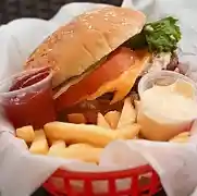Burger with Fries