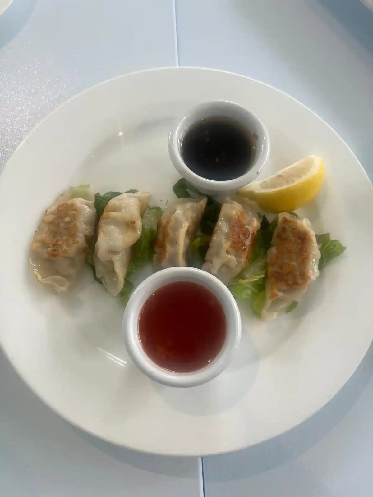 CHICKEN LEMONGRASS POT STICKERS