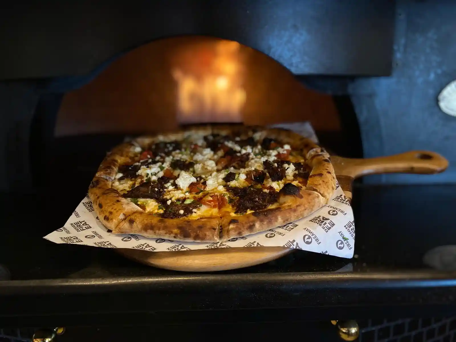 Cayman Style Beef Pizza