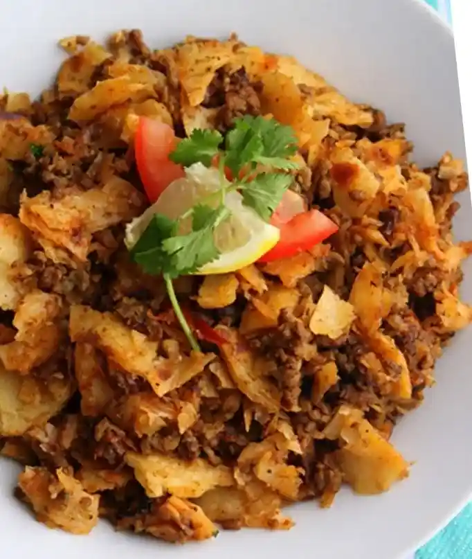 Chicken Kothu Poratta