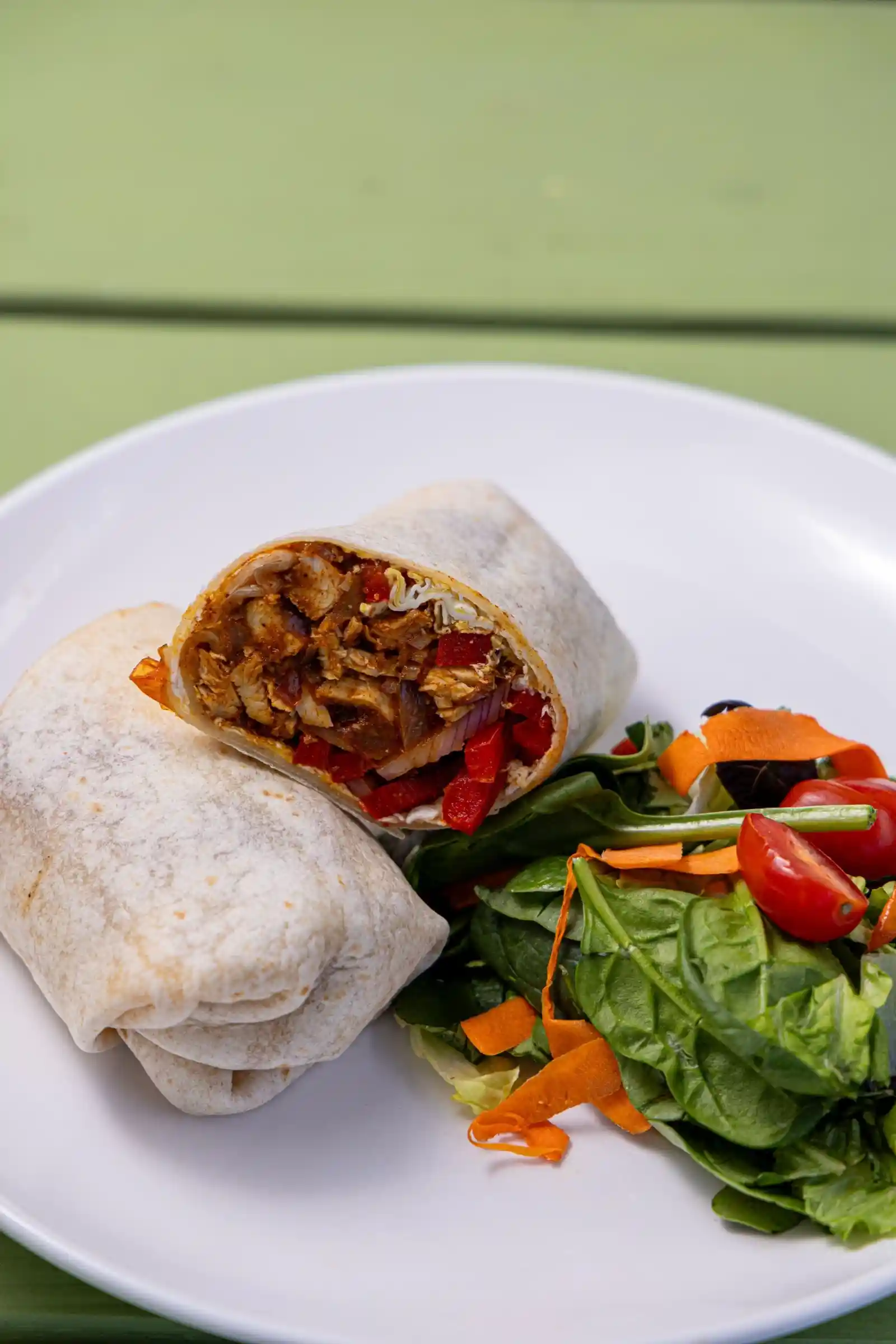 Chicken & Rice Burrito