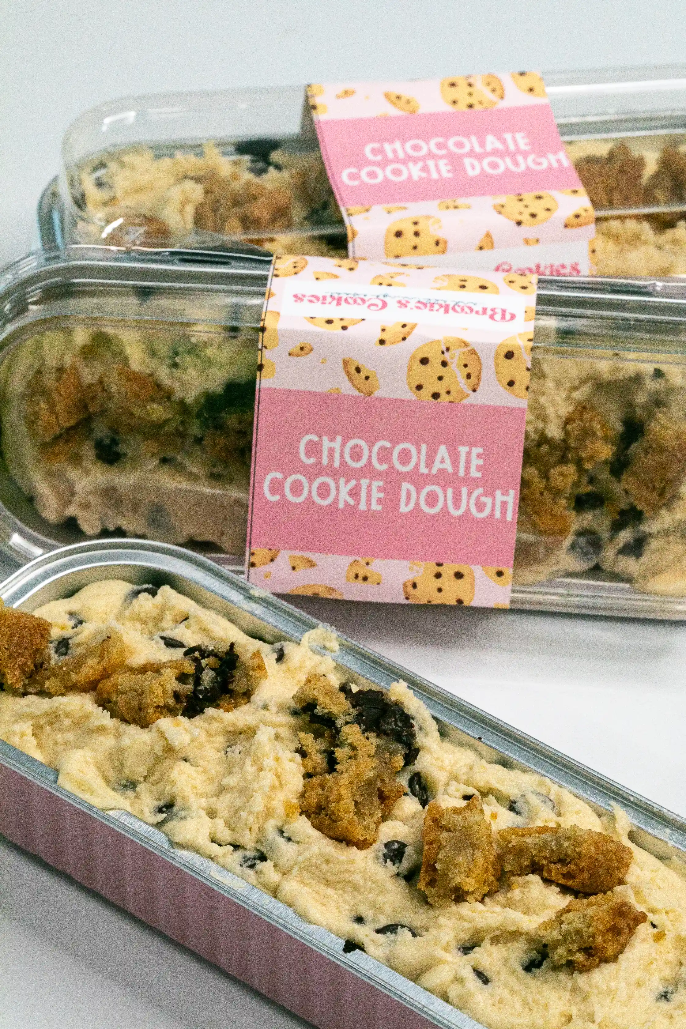 Chocolate Cookie Dough Cake