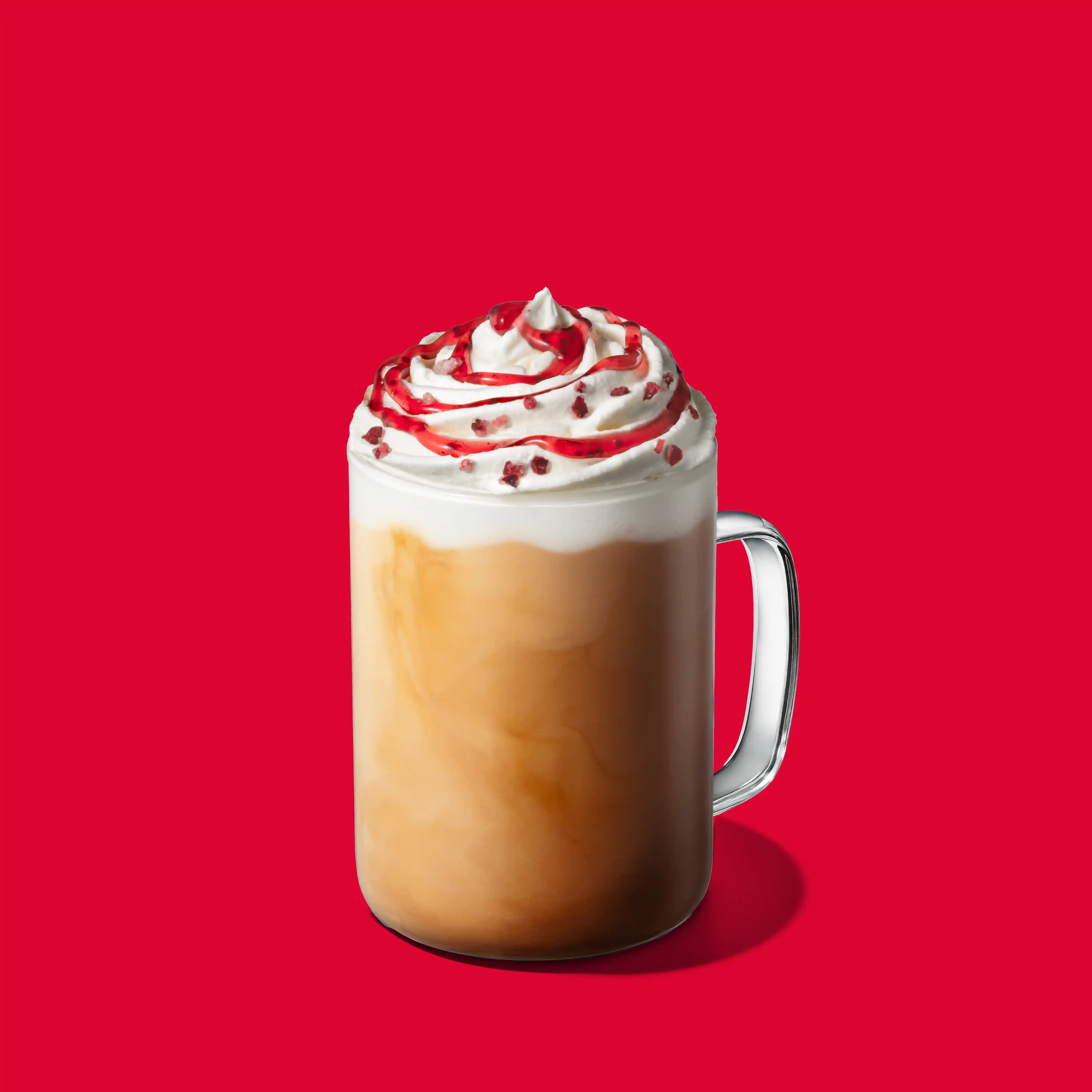 Cranberry White Mocha Latte