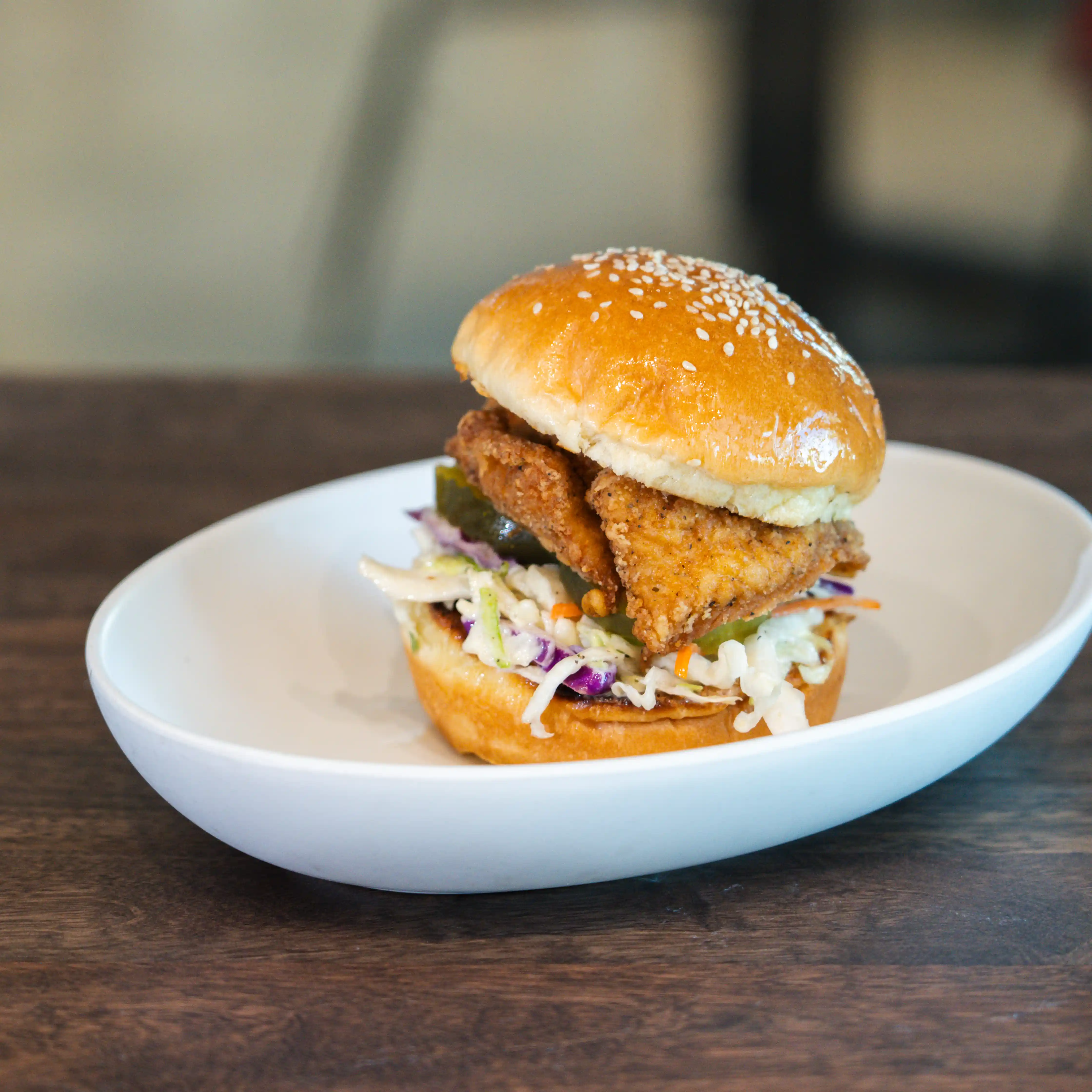 Crispy Fish Burger