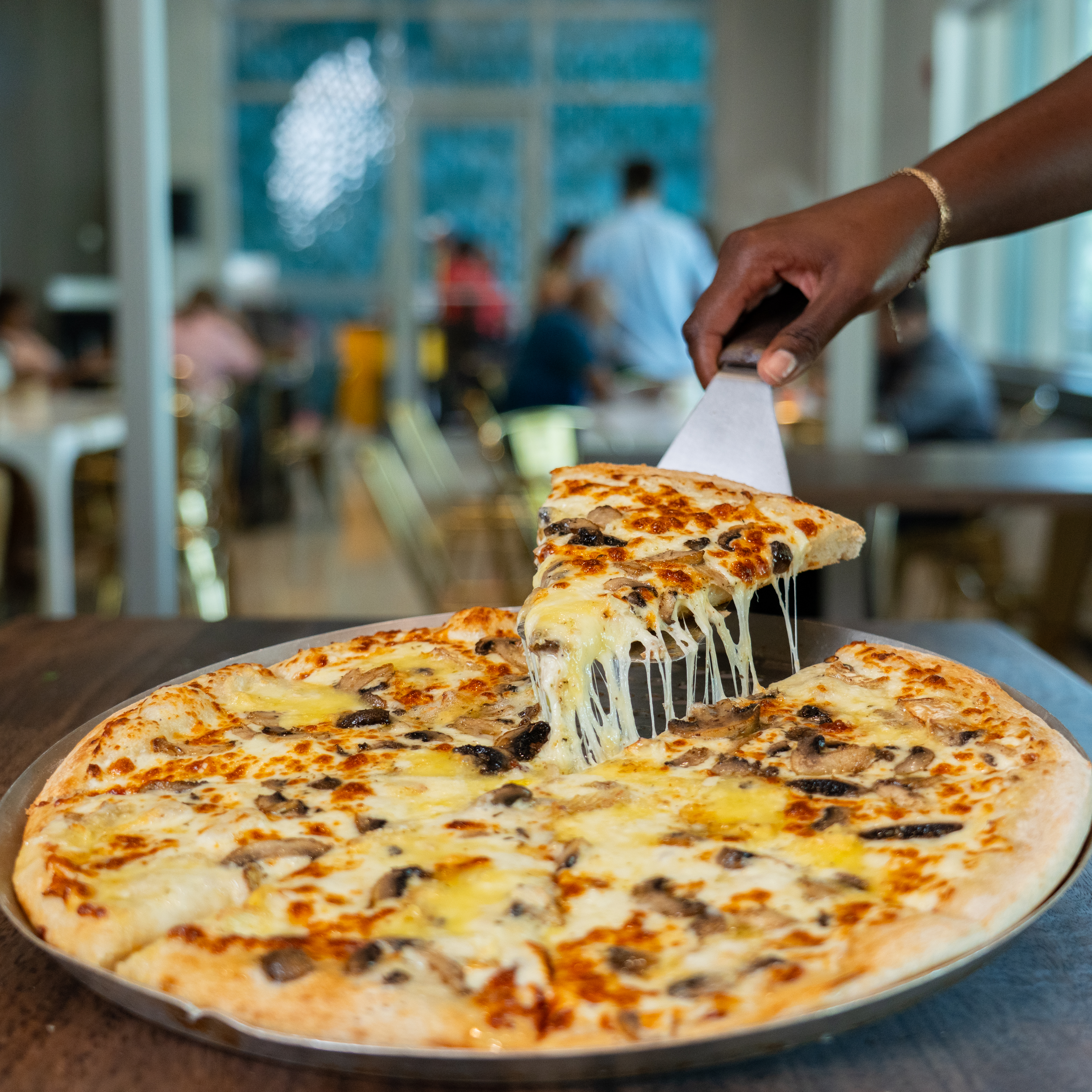 Truffle Mushroom and Brie 