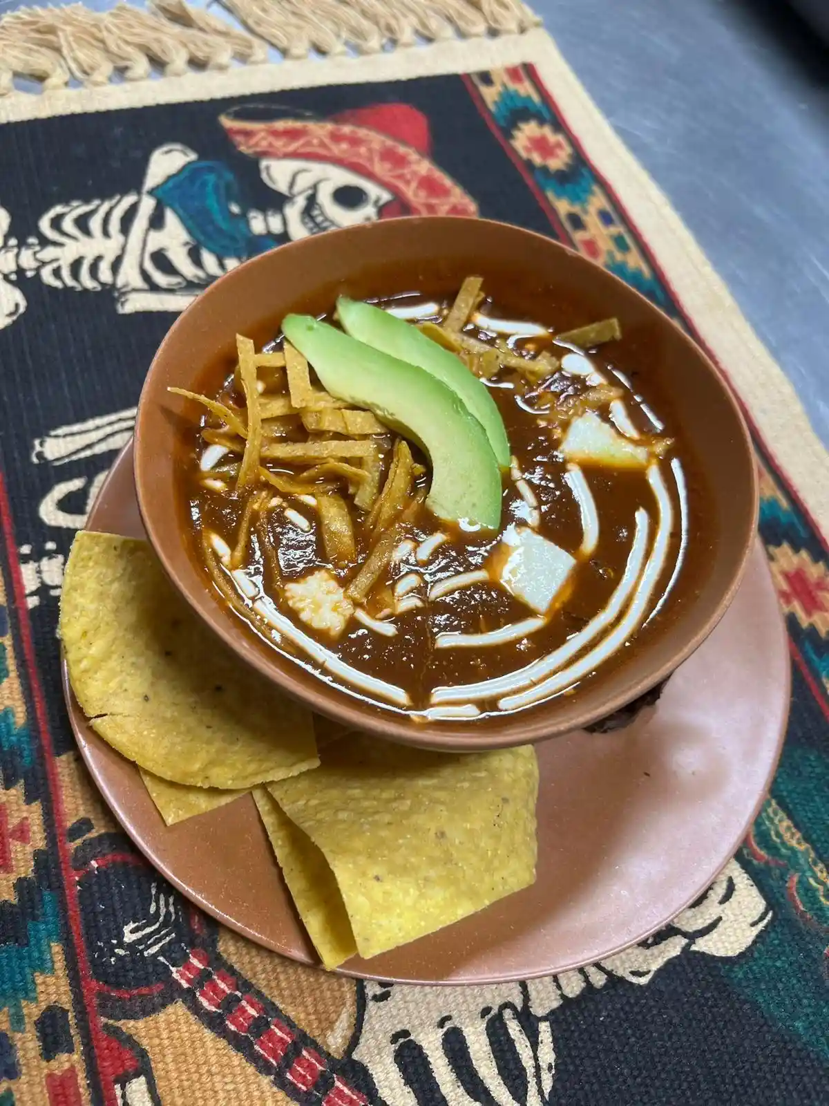 FRIED TORTILLA SOUP 