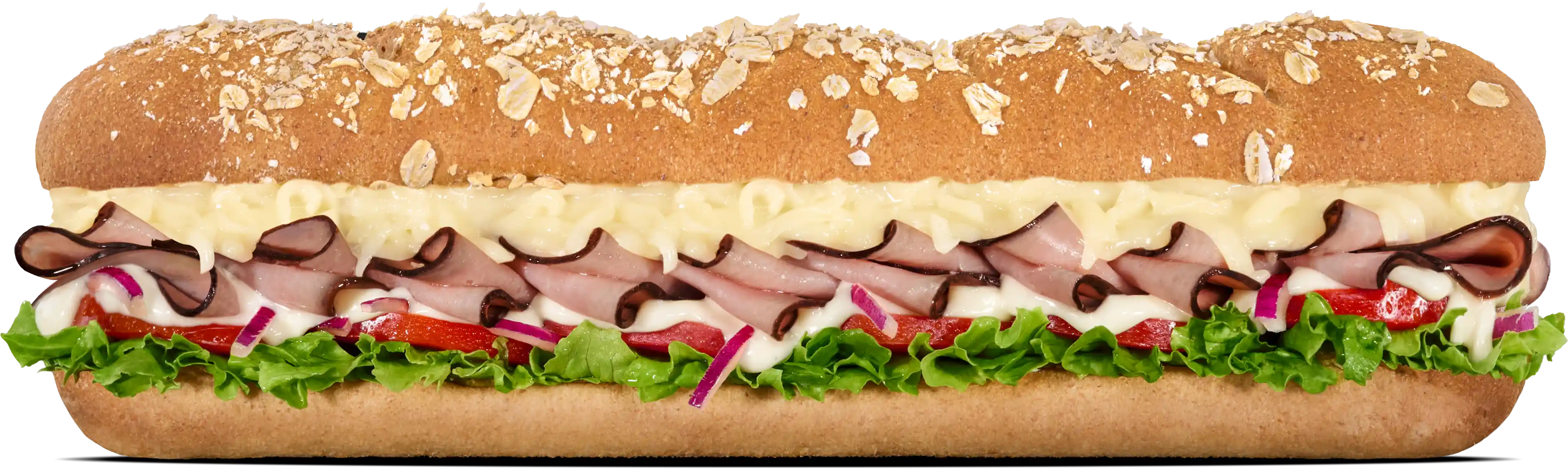 Footlong Ham & Mozzarella Melt