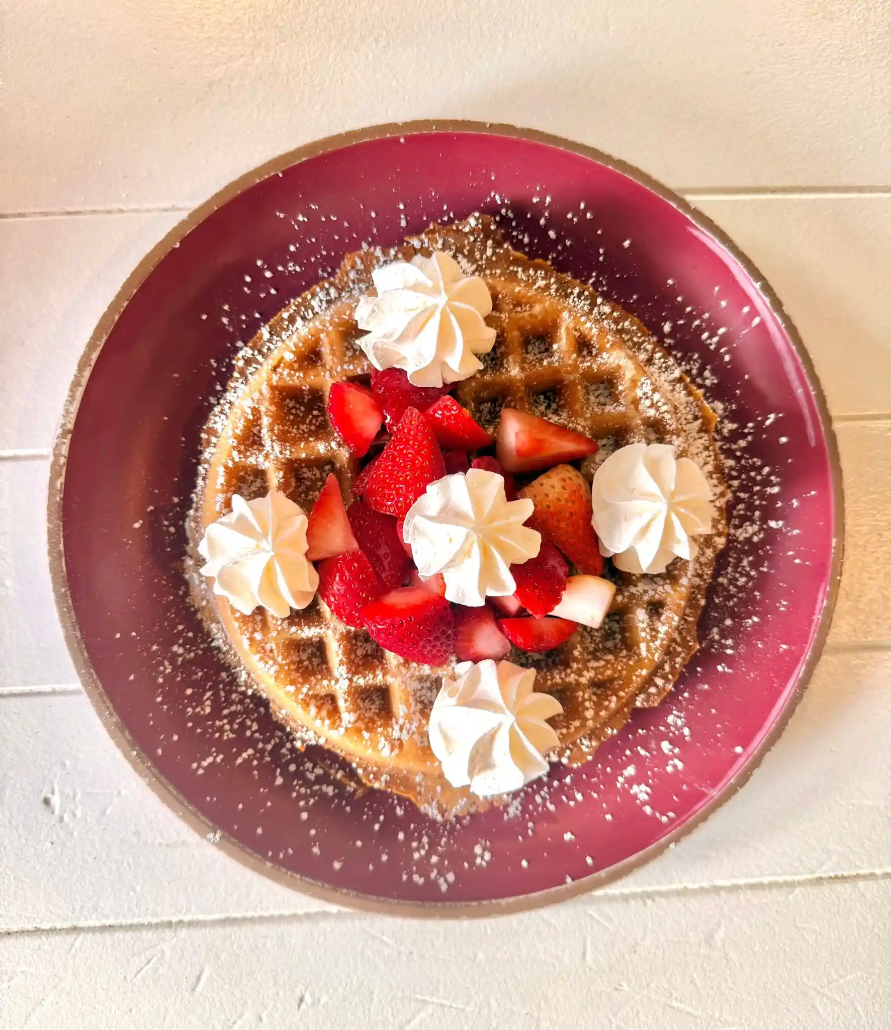 Fruit of the Day Waffle