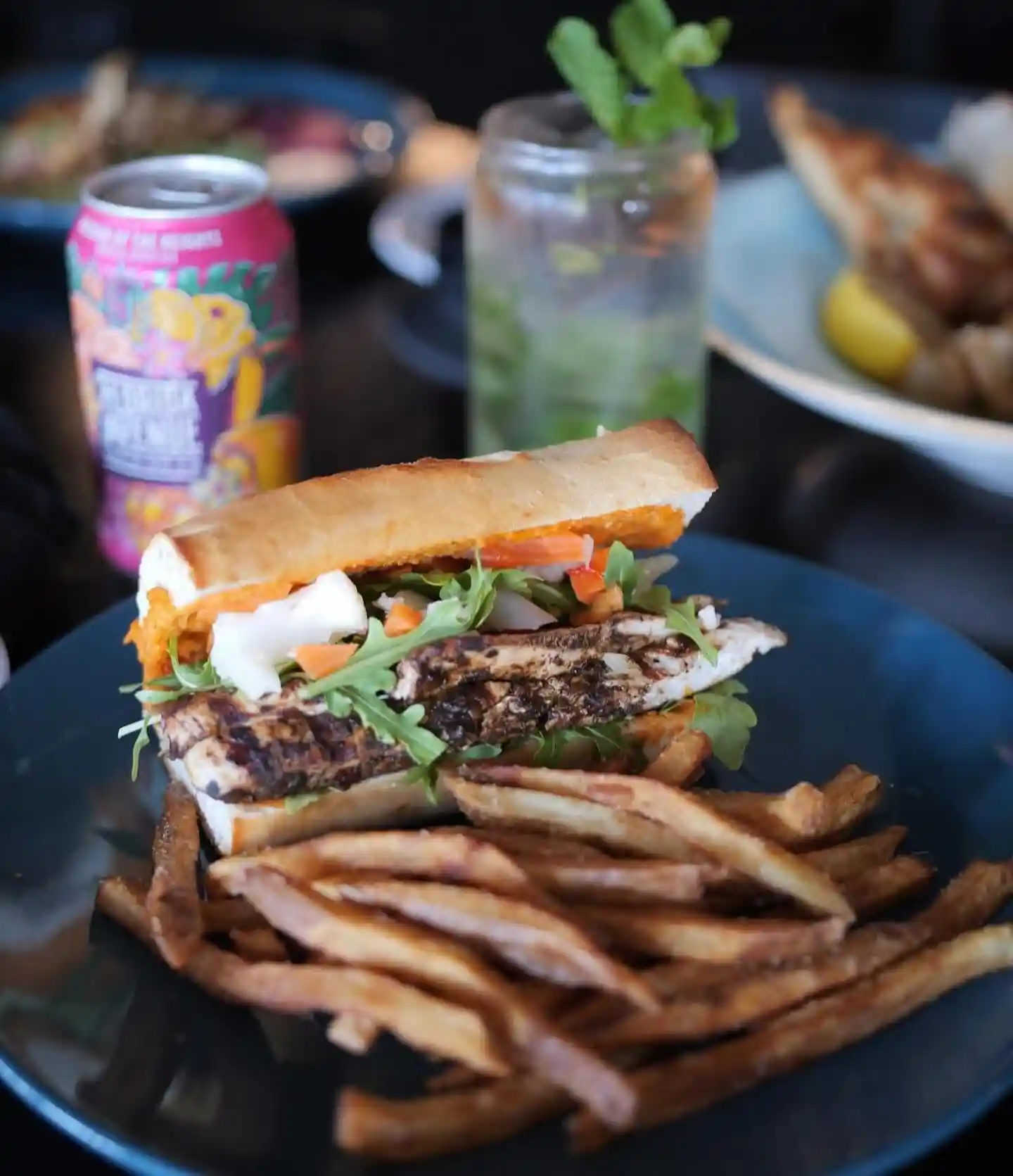 JERK CHICKEN BAGUETTE