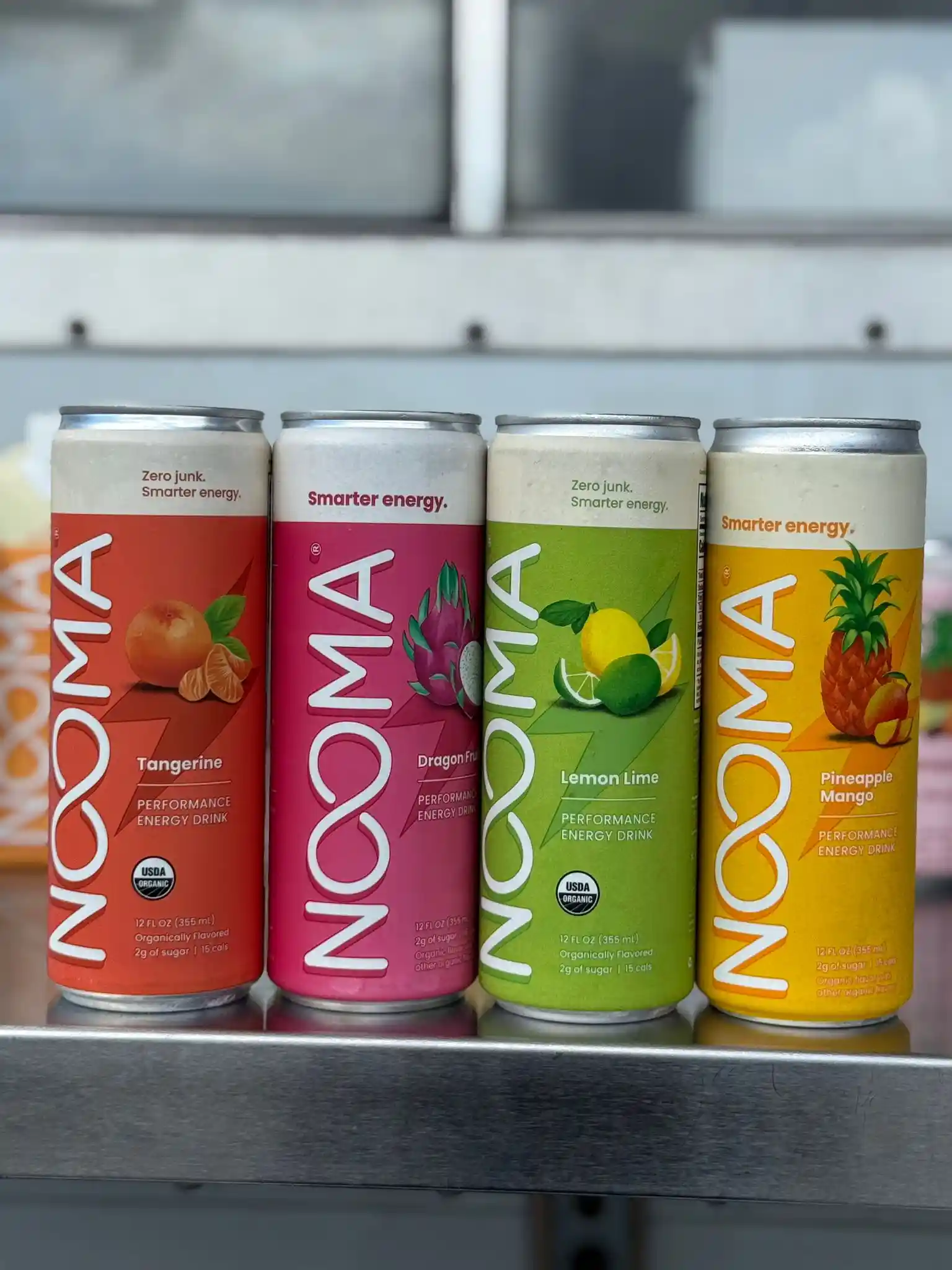 Nooma Energy drink (includes caffeine)