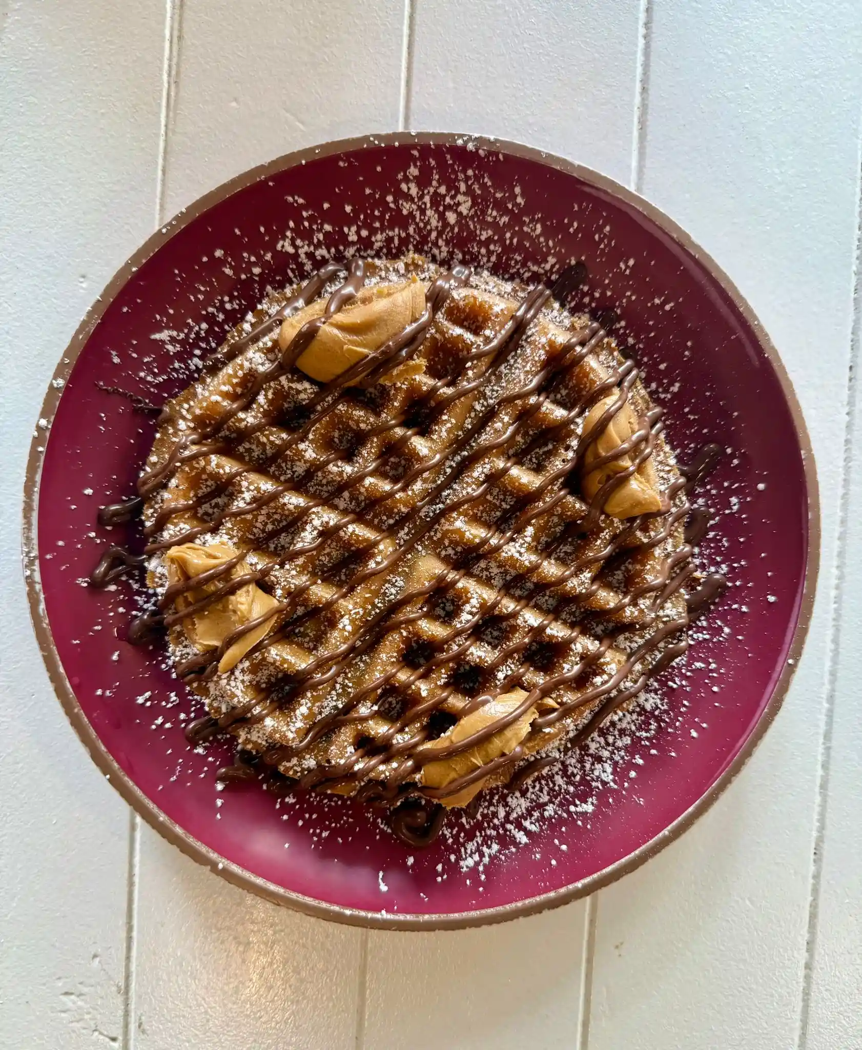 Nuts About Chocolate Waffle