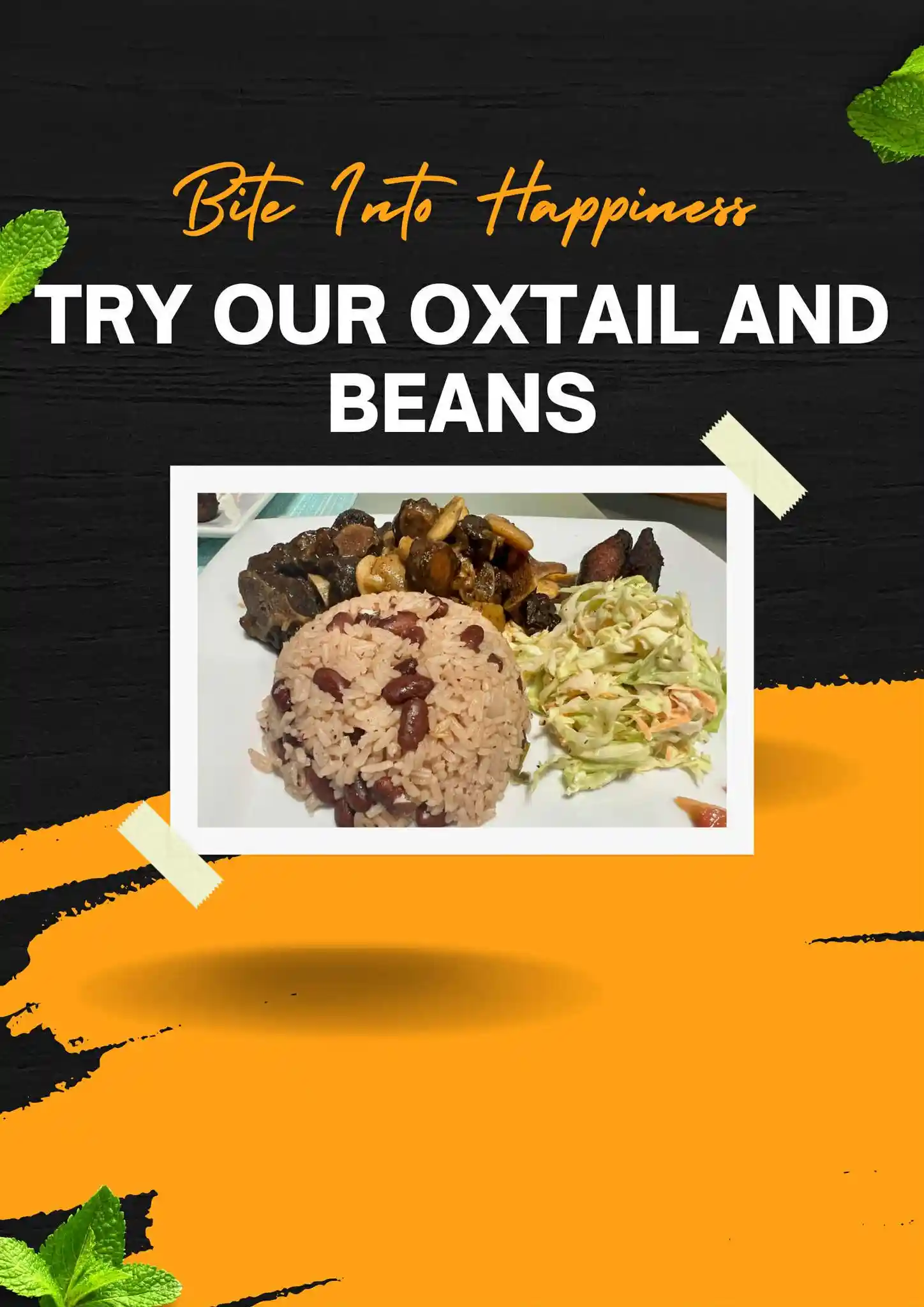 Oxtail and Beans