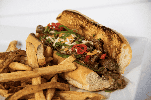 Philly Cheese Steak Sandwich