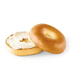 Plain Bagel with Cream Cheese