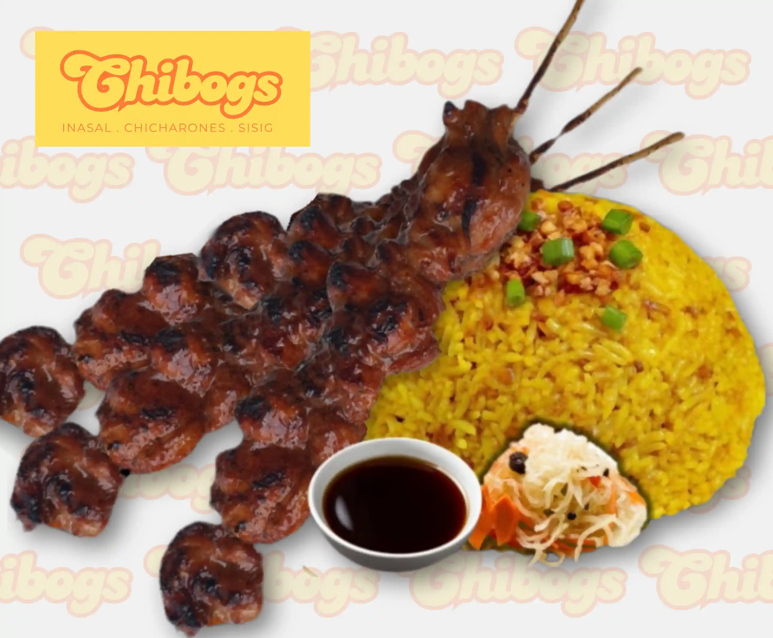 Pork BBQ skewers (3pcs)