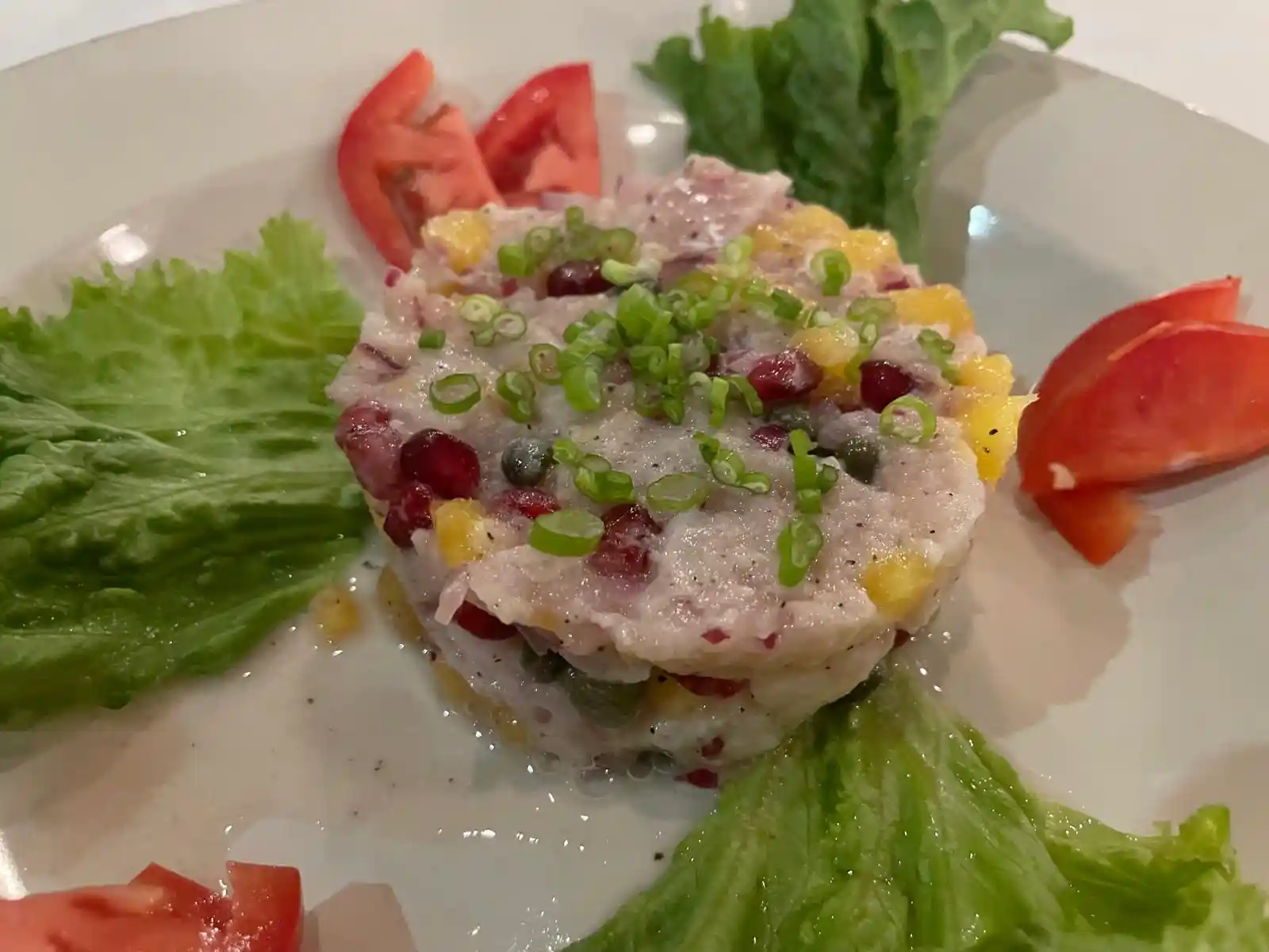 Red Snapper Mediterranean Cevice  