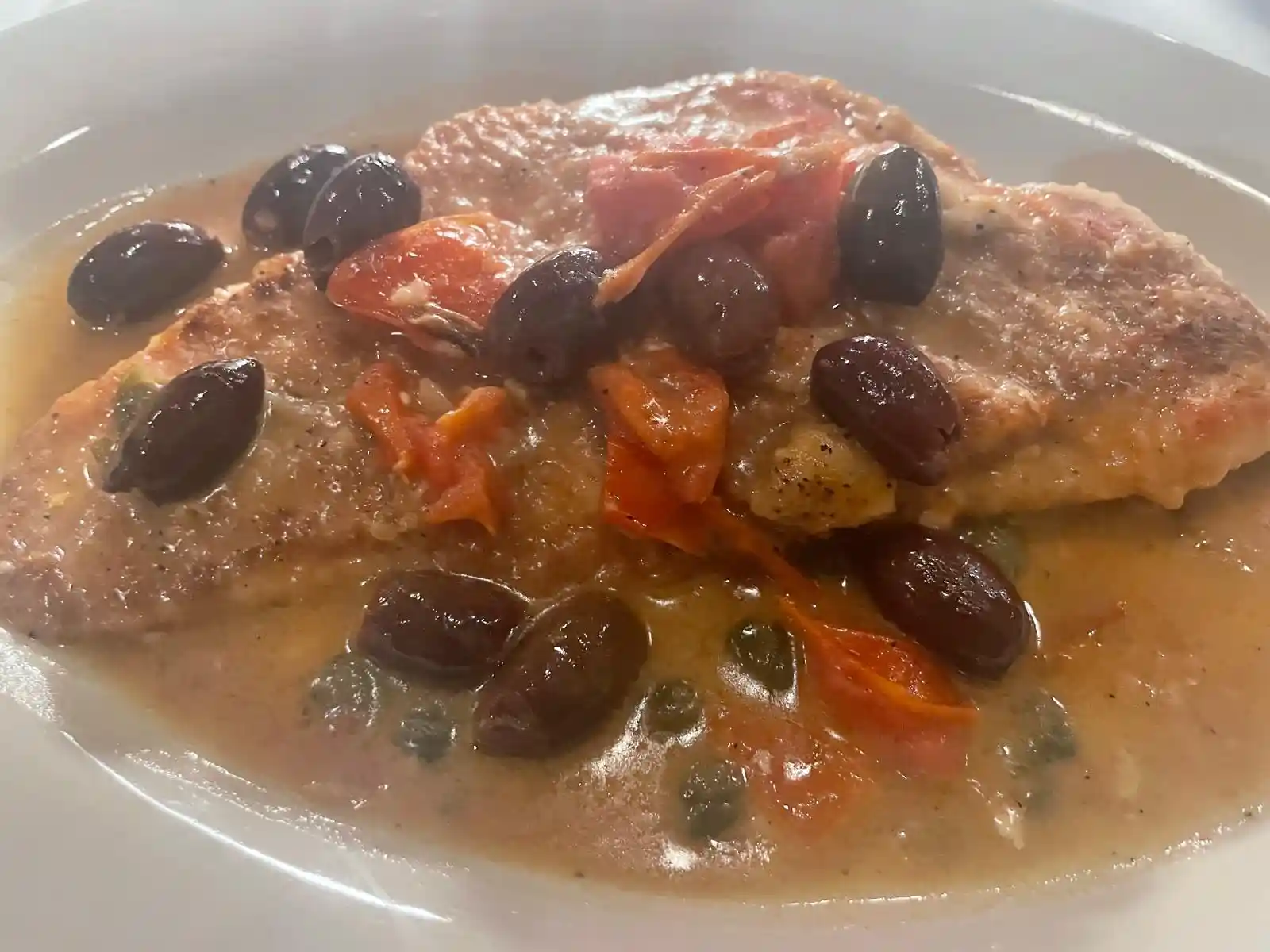 Red Snapper alla Mediterranea  
