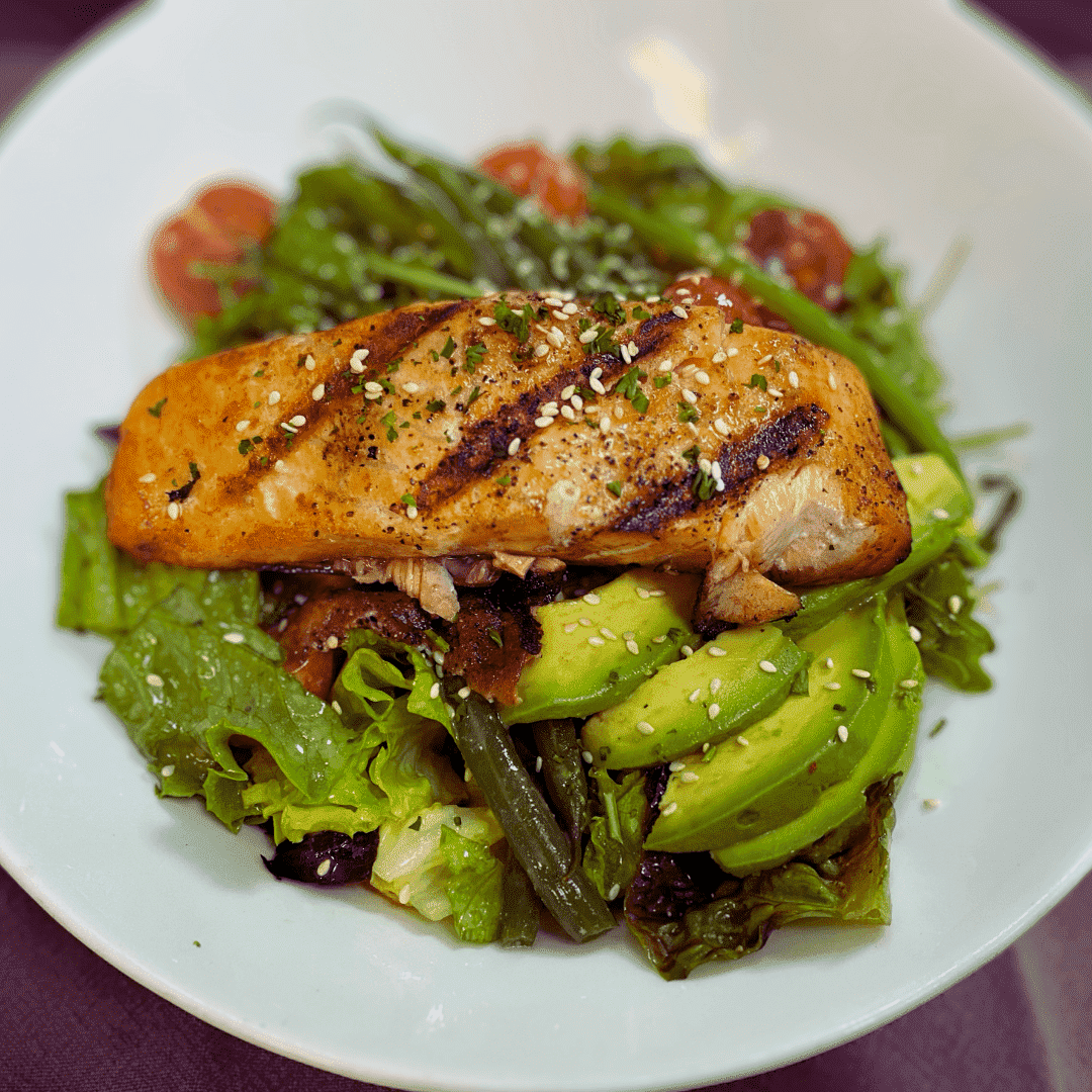 Salmon & Arugula Salad
