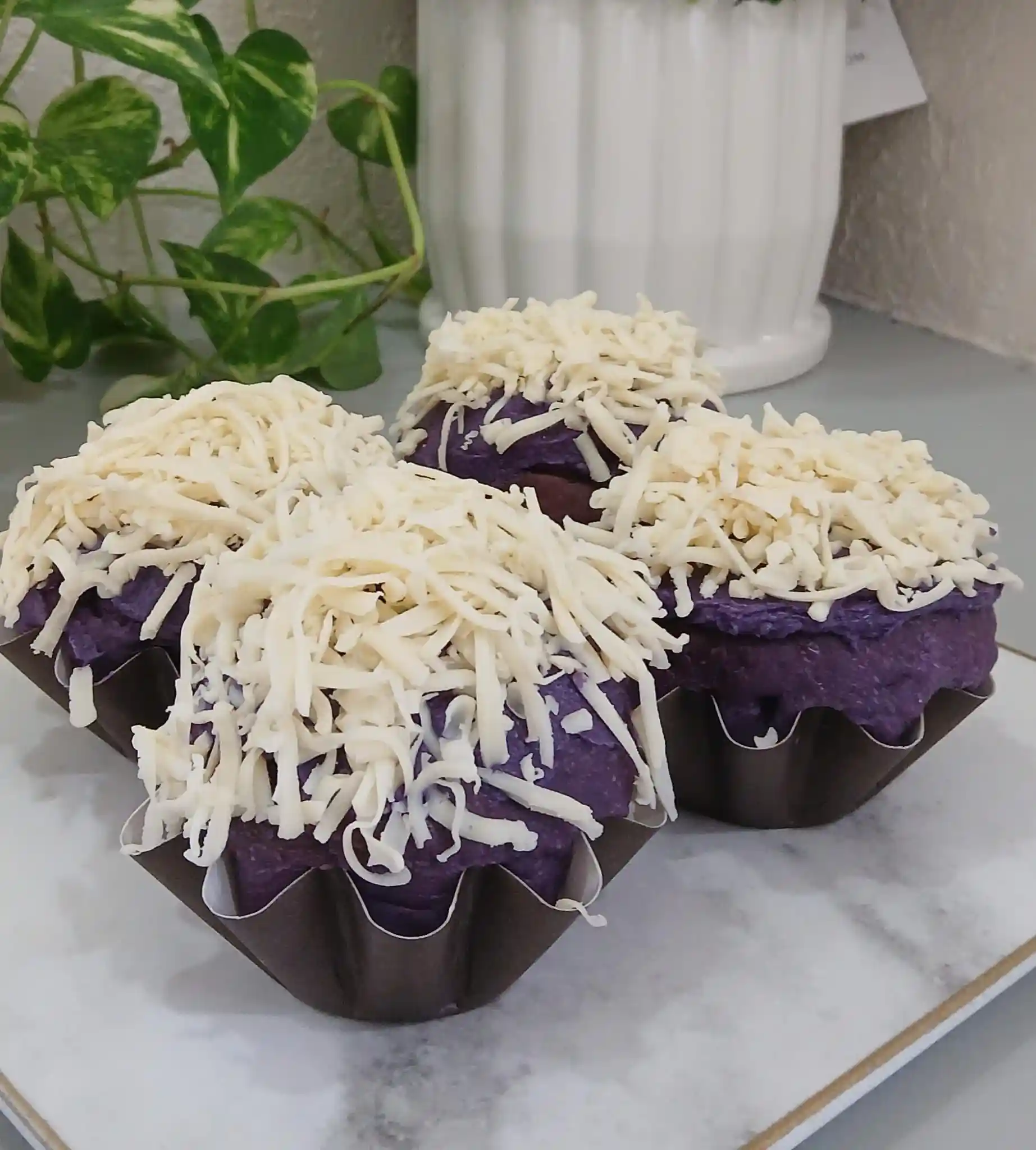 Ube Cheesy Swirls