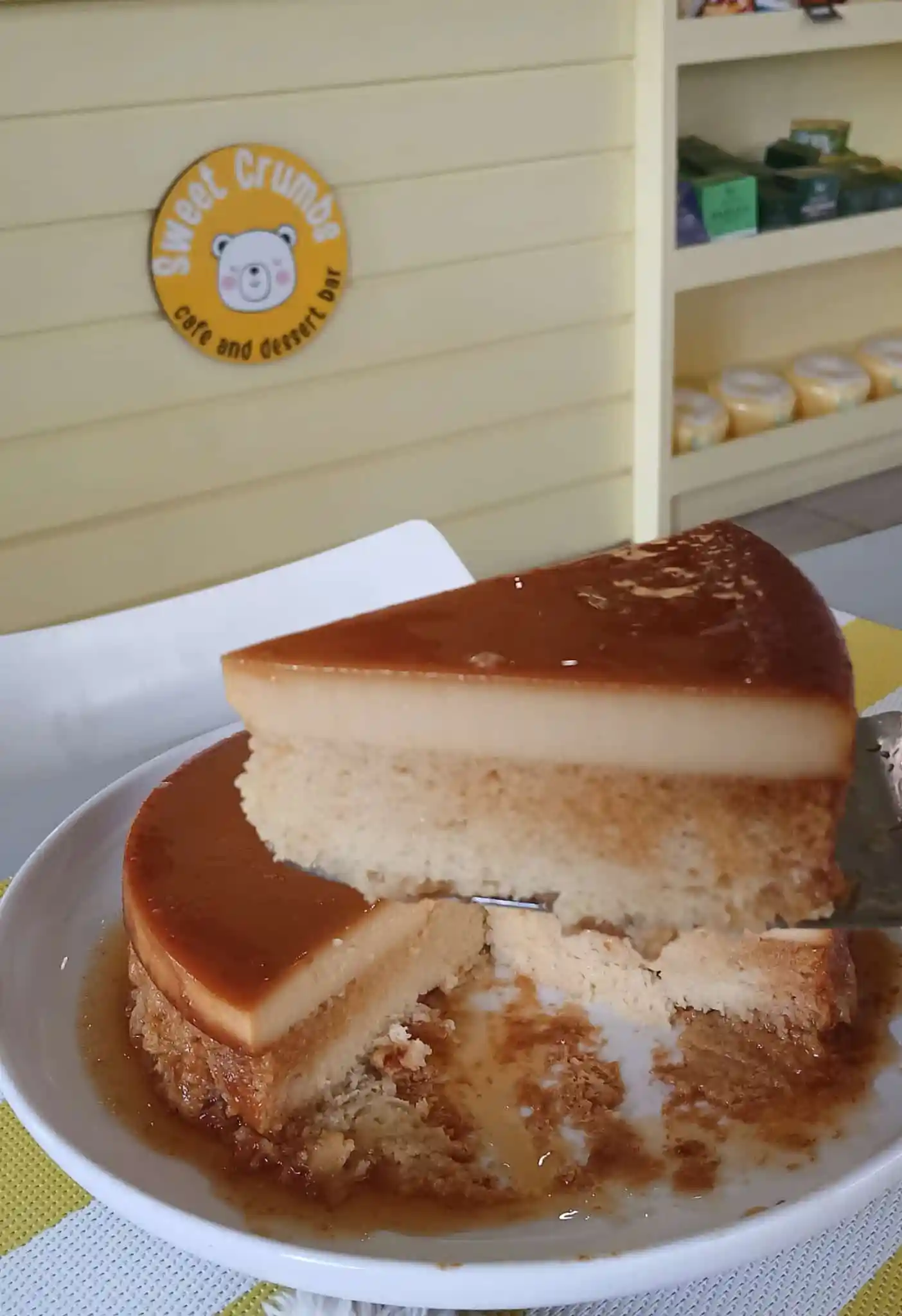 Vanilla Custard Cake