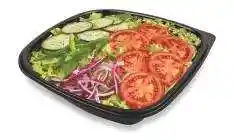 Veggie Delite Salad (Just Vegetables)