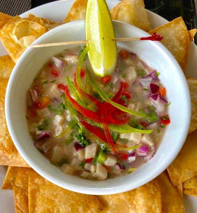 Ceviche of the day- Mahi