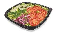 Veggie Delite Salad (Just Vegetables)