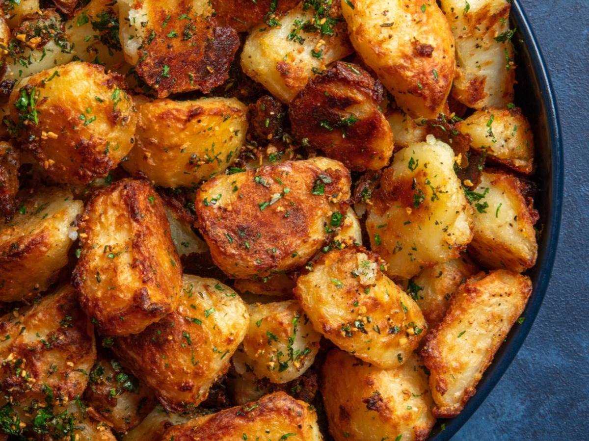 Roasted regular potato 